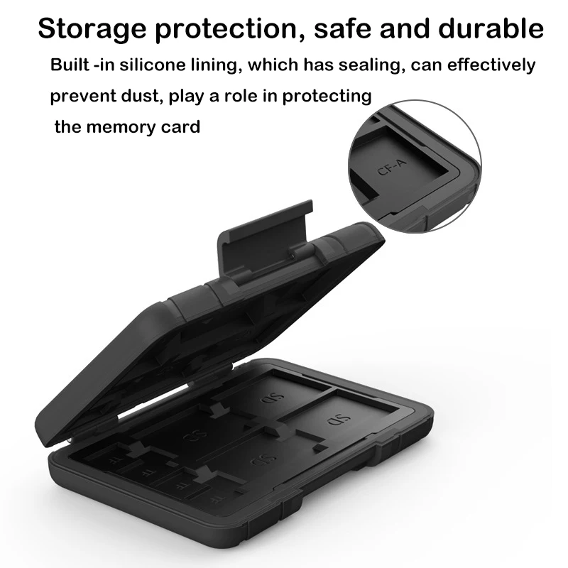 Smallrig Memory Card Box Camera Memory Card Storage Accessories Support SD/CF/TF Various Memory Cards
Smallrig Memory Card Box Camera Memory Card Storage Accessories Support SD/CF/TF Various Memory Cards