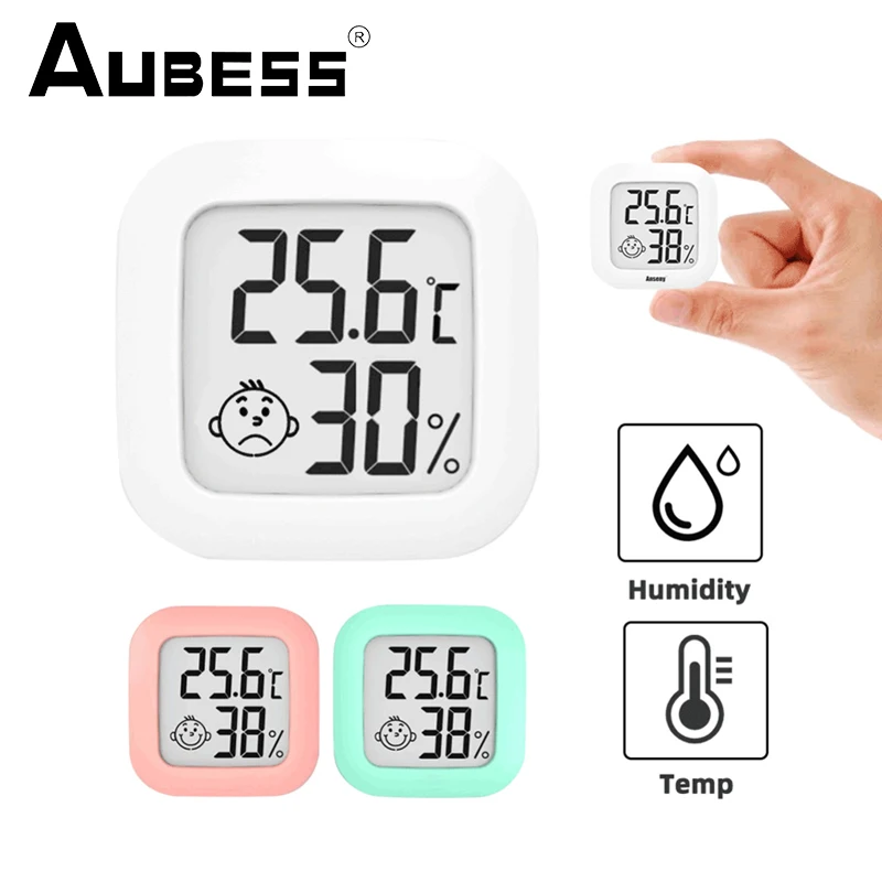 Aubess 2 In1 Digital Thermometer Hygrometer Mini LCD Indoor Electronic Humidity Meter Temperature Sensor Gauge Home 2022 NEW
Aubess 2 In1 Digital Thermometer Hygrometer Mini LCD Indoor Electronic Humidity Meter Temperature Sensor Gauge Home 2022 NEW