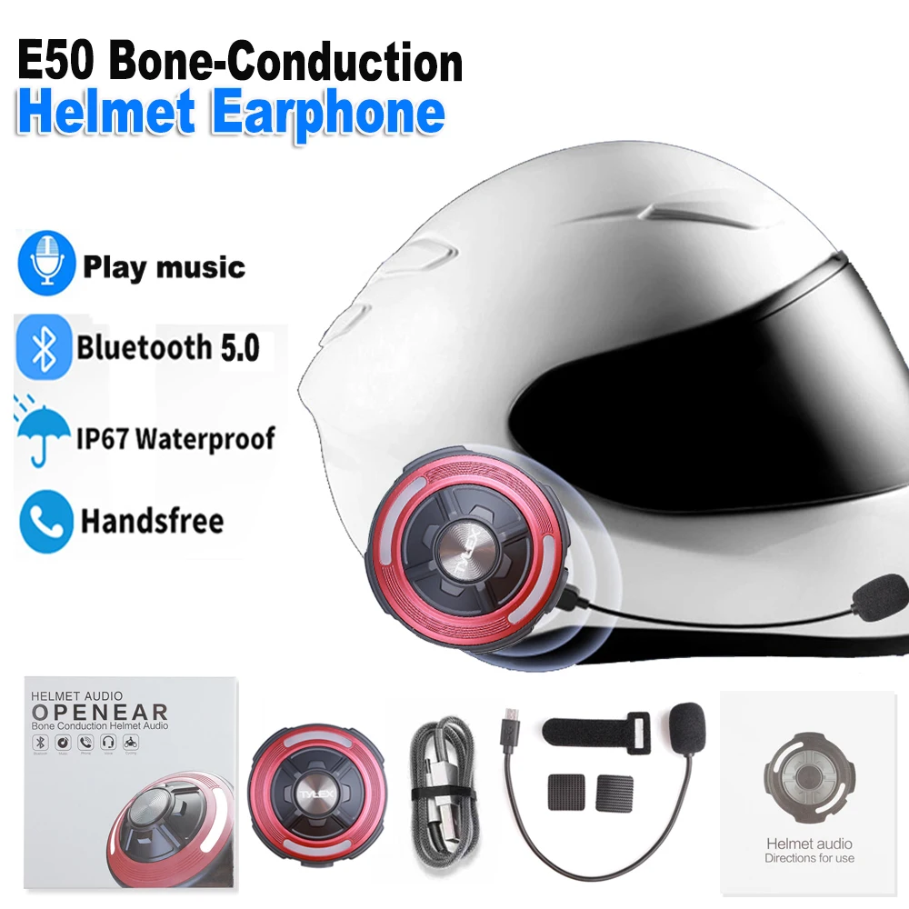 BT5.0 Bone-Conduction Motorcycle Bluetooth Helmet Headset Speaker Headphone Wireless IP68 Waterproof Voice Assistant Earphone
BT5.0 Bone-Conduction Motorcycle Bluetooth Helmet Headset Speaker Headphone Wireless IP68 Waterproof Voice Assistant Earphone