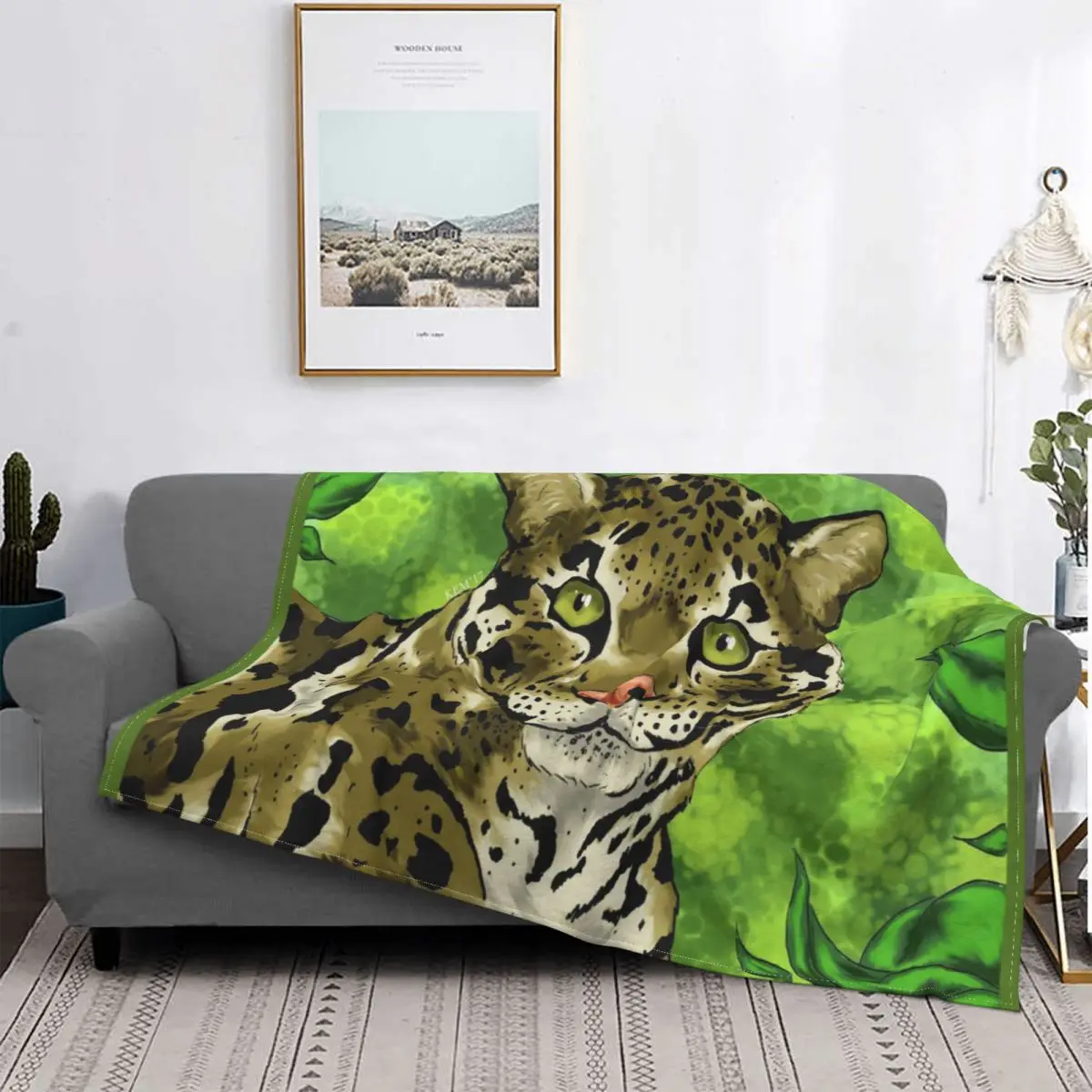 Clouded Tiger Flannel Blanket leaves wild nature Vintage Throw Blankets for Home Hotel Sofa 125*100cm Quilt
Clouded Tiger Flannel Blanket leaves wild nature Vintage Throw Blankets for Home Hotel Sofa 125*100cm Quilt