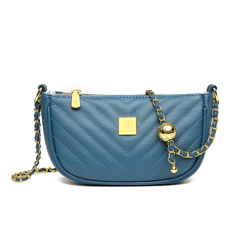 Модная дизайнерская женская сумка из натуральной кожи на цепочке 100%, роскошная женская сумка через плечо из мягкой воловьей кожи 2022, женски...
Модная дизайнерская женская сумка из натуральной кожи на цепочке 100%, роскошная женская сумка через плечо из мягкой воловьей кожи 2022, женски...