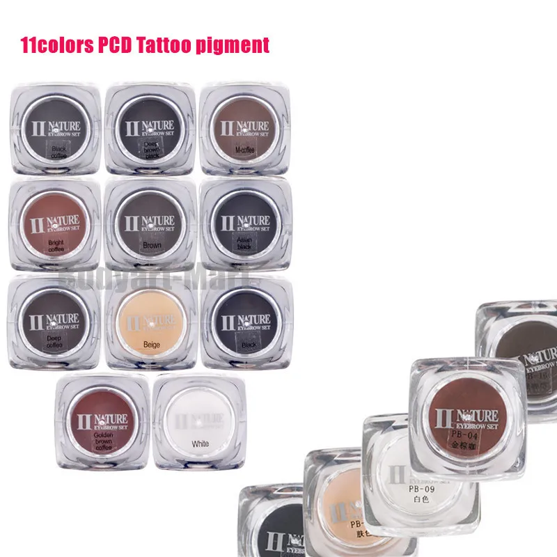 Sdatter 2018 HOT SALE PCD Permanent Makeup Ink Eyebrow Tattoo Ink Set 10ML 11 Colors Lip Microblading Pigment Professional
Sdatter 2018 HOT SALE PCD Permanent Makeup Ink Eyebrow Tattoo Ink Set 10ML 11 Colors Lip Microblading Pigment Professional