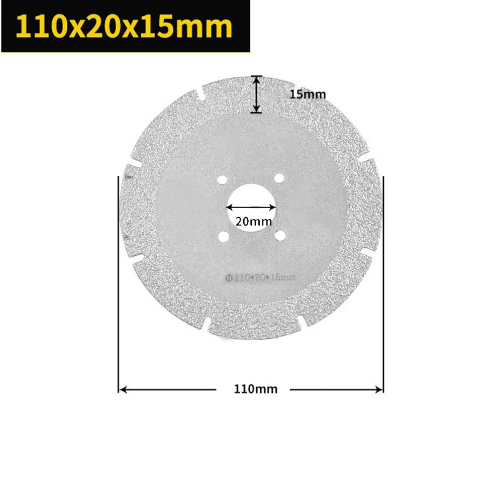 1pc Diamond Cutting Disc Metal Saw Blades Vacuum Brazed Saw Blade For Concrete Granit Ceramic Tile Cast Iron Stone Cutting Blade
1pc Diamond Cutting Disc Metal Saw Blades Vacuum Brazed Saw Blade For Concrete Granit Ceramic Tile Cast Iron Stone Cutting Blade