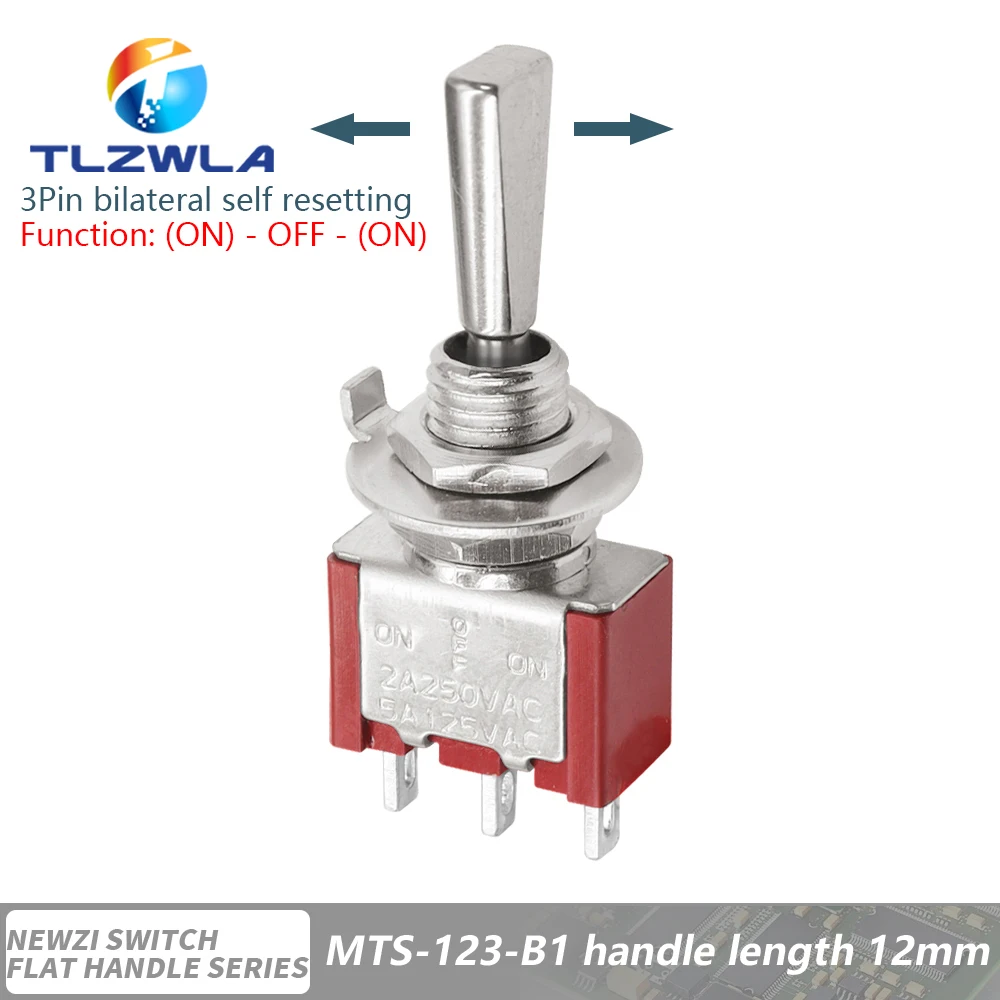 Мини-переключатель TLZWLA 3/6 контактов