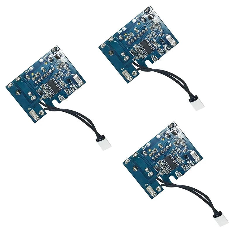 3PCS Suitable For Makita 18V Battery Pcb Bms Accessories 1830 1840 Lithium Battery Protection Board
3PCS Suitable For Makita 18V Battery Pcb Bms Accessories 1830 1840 Lithium Battery Protection Board