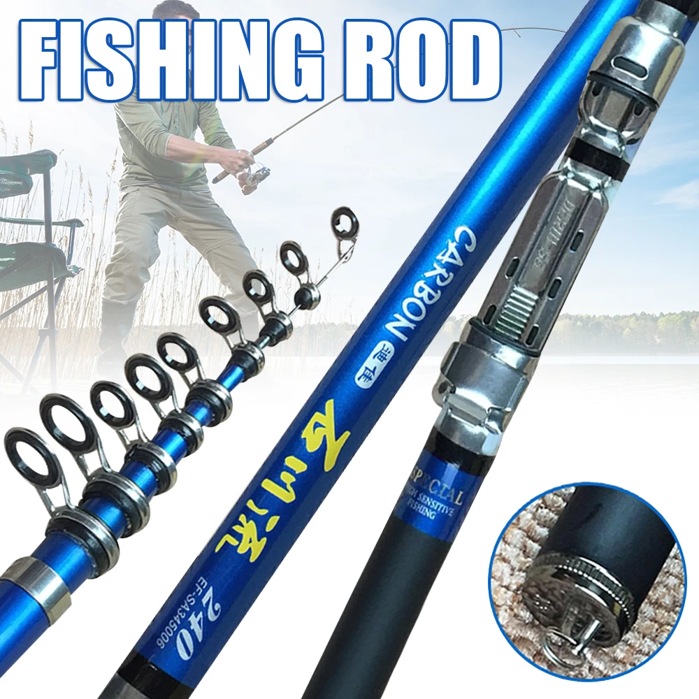 Ultra Short Carbon Fiber Fishing Rods,Ultra Hard Telescopic Rock Fishing Pole,2.1M-3.6M Spinning Casting Rods For Travel pole
Ultra Short Carbon Fiber Fishing Rods,Ultra Hard Telescopic Rock Fishing Pole,2.1M-3.6M Spinning Casting Rods For Travel pole