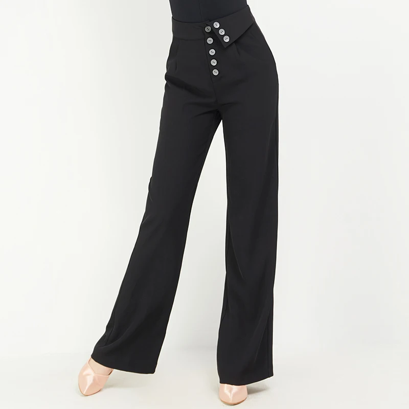 Женские брюки для латиноамериканских танцев, брюки с широкими штанинами и высокой талией для тренировок, модель DN14958, 2023
Женские брюки для латиноамериканских танцев, брюки с широкими штанинами и высокой талией для тренировок, модель DN14958, 2023