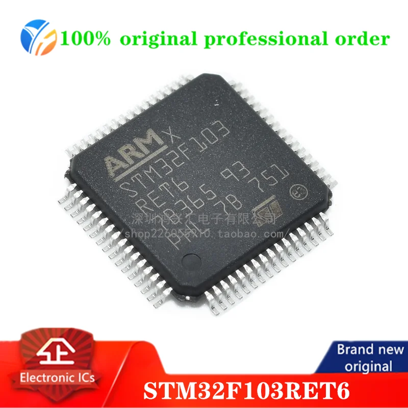 100% Оригинальный STM32F103RET6 MCU 32-разрядный ARM Cortex M3 RISC 512KB Flash 2,5 в/3,3 В 64-контактный LQFP лоток
100% Оригинальный STM32F103RET6 MCU 32-разрядный ARM Cortex M3 RISC 512KB Flash 2,5 в/3,3 В 64-контактный LQFP лоток