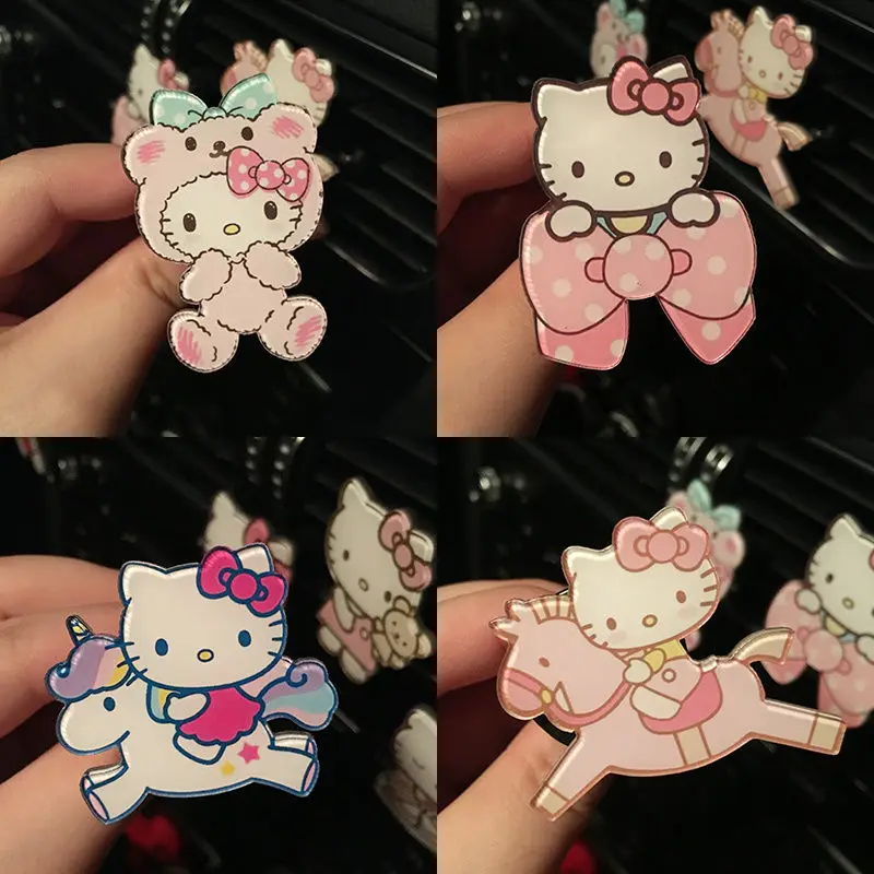 2Pcs Kawaii Sanrio Car Accessories Hello Kittys Car Perfume Car Air Vent Aroma Diffuser Clip Cute Cartoon Girl Car Interior Gift
2Pcs Kawaii Sanrio Car Accessories Hello Kittys Car Perfume Car Air Vent Aroma Diffuser Clip Cute Cartoon Girl Car Interior Gift