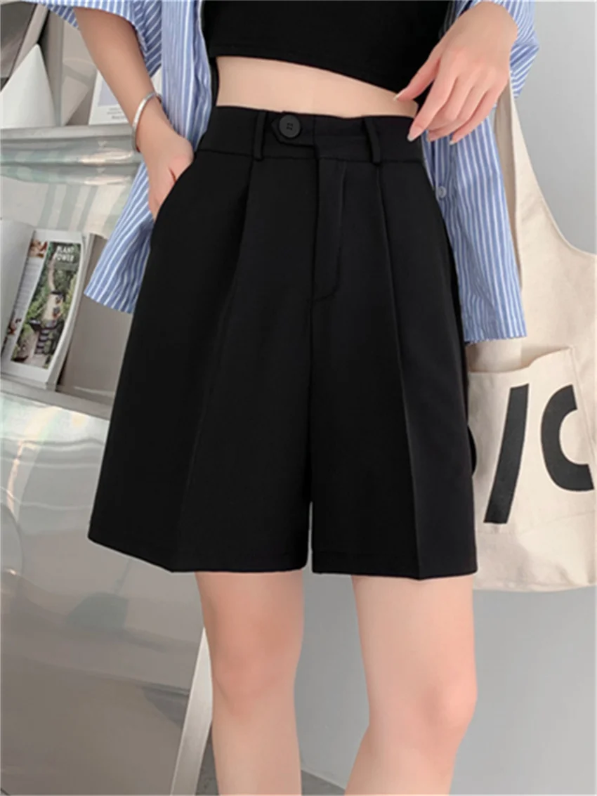 HziriP Summer Slim Shorts Hot Normcore Chic Women New A-Line Stylish Loose 2022 High Street Office Lady Work Wear Half Pants
HziriP Summer Slim Shorts Hot Normcore Chic Women New A-Line Stylish Loose 2022 High Street Office Lady Work Wear Half Pants