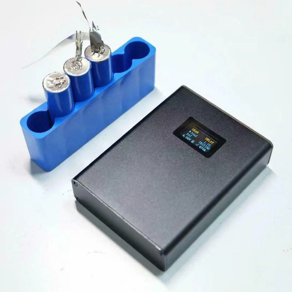 4.2V 1.1KA Spot Welders 30gears Welder Host Solid Soldering Pen 8650 Battery Single-chip Circuit 2 Rod 4MOS Welding Machine
4.2V 1.1KA Spot Welders 30gears Welder Host Solid Soldering Pen 8650 Battery Single-chip Circuit 2 Rod 4MOS Welding Machine