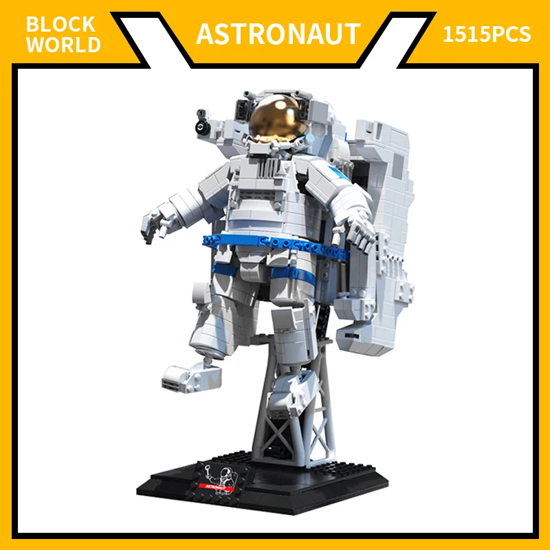 Space Exploring Astronaut Model DIY Spaceman Building Block With MMU Jetpack Toy for Kid Childrens Day Gift
Space Exploring Astronaut Model DIY Spaceman Building Block With MMU Jetpack Toy for Kid Childrens Day Gift