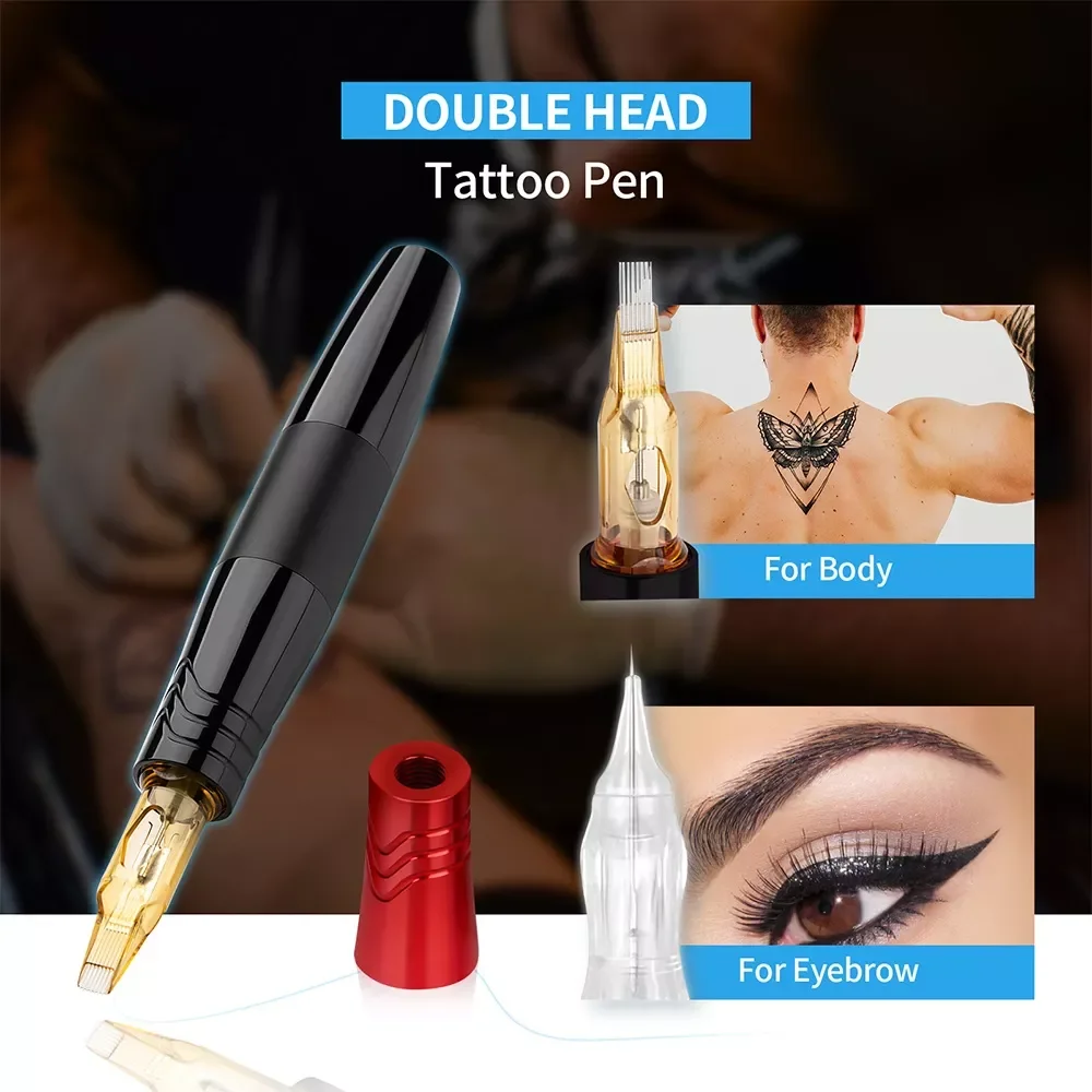 Cordless Tattoo Machine Kit Professional Rotary Tattoo Machine Pen Kit with Cartridges Needles Permanent Makeup Tattoo Set
Cordless Tattoo Machine Kit Professional Rotary Tattoo Machine Pen Kit with Cartridges Needles Permanent Makeup Tattoo Set