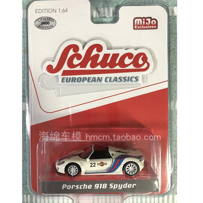1:64 Schuco Porsche 918 MARTINI Convertible Alloy Car Model Collection Ornament Gift
1:64 Schuco Porsche 918 MARTINI Convertible Alloy Car Model Collection Ornament Gift