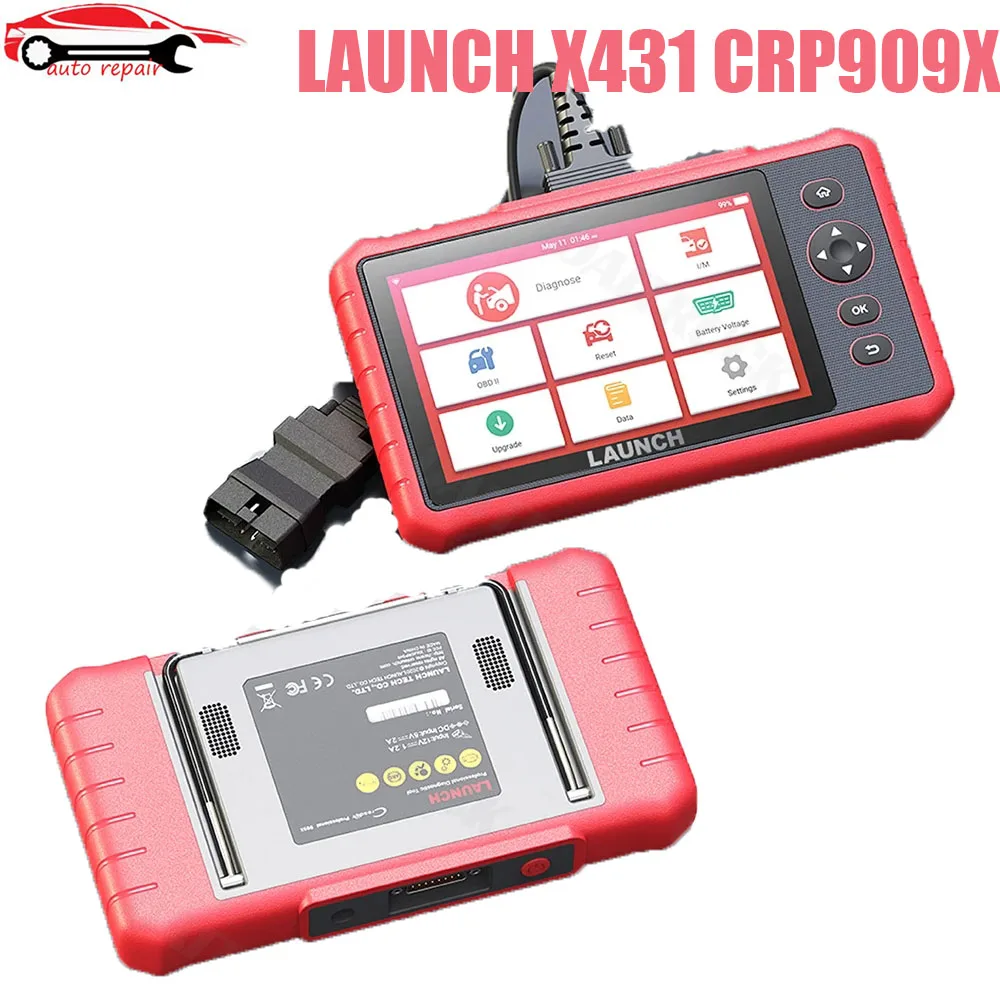 Диагностический сканер LAUNCH X431 CRP909X OBD2, устройство для чтения кодов OBD
Диагностический сканер LAUNCH X431 CRP909X OBD2, устройство для чтения кодов OBD