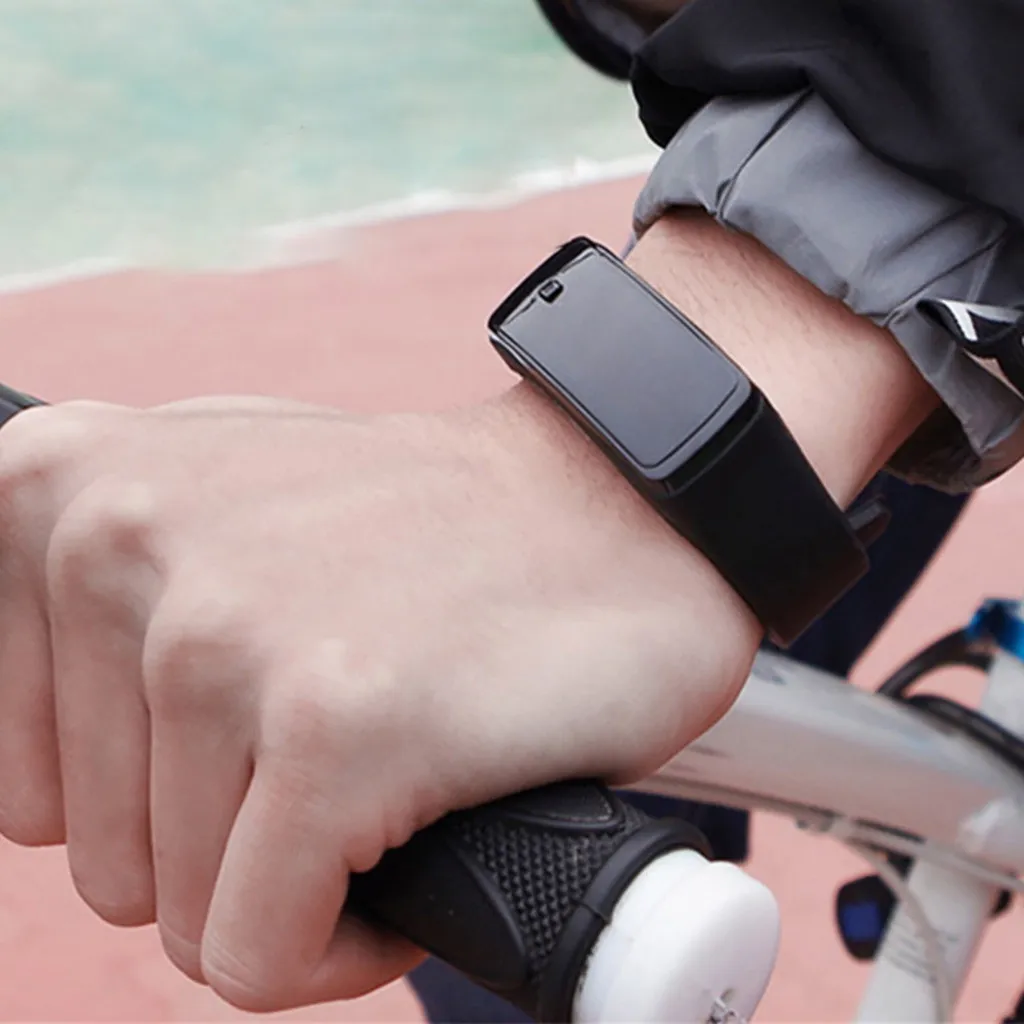 

Women Men Digital Wristwatches Bracelet Second Generation Watch Student Sports Silicone Strap Electronic Wrist Watch Smart Band