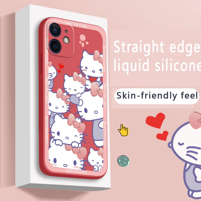 Hello Kitty Cute CASE For IPhone 11 12 7 8P X XR XS XS MAX 11 12pro 13 pro max 13 promax 2022 Cartoon Cute Soft Shell Phone Case
Hello Kitty Cute CASE For IPhone 11 12 7 8P X XR XS XS MAX 11 12pro 13 pro max 13 promax 2022 Cartoon Cute Soft Shell Phone Case