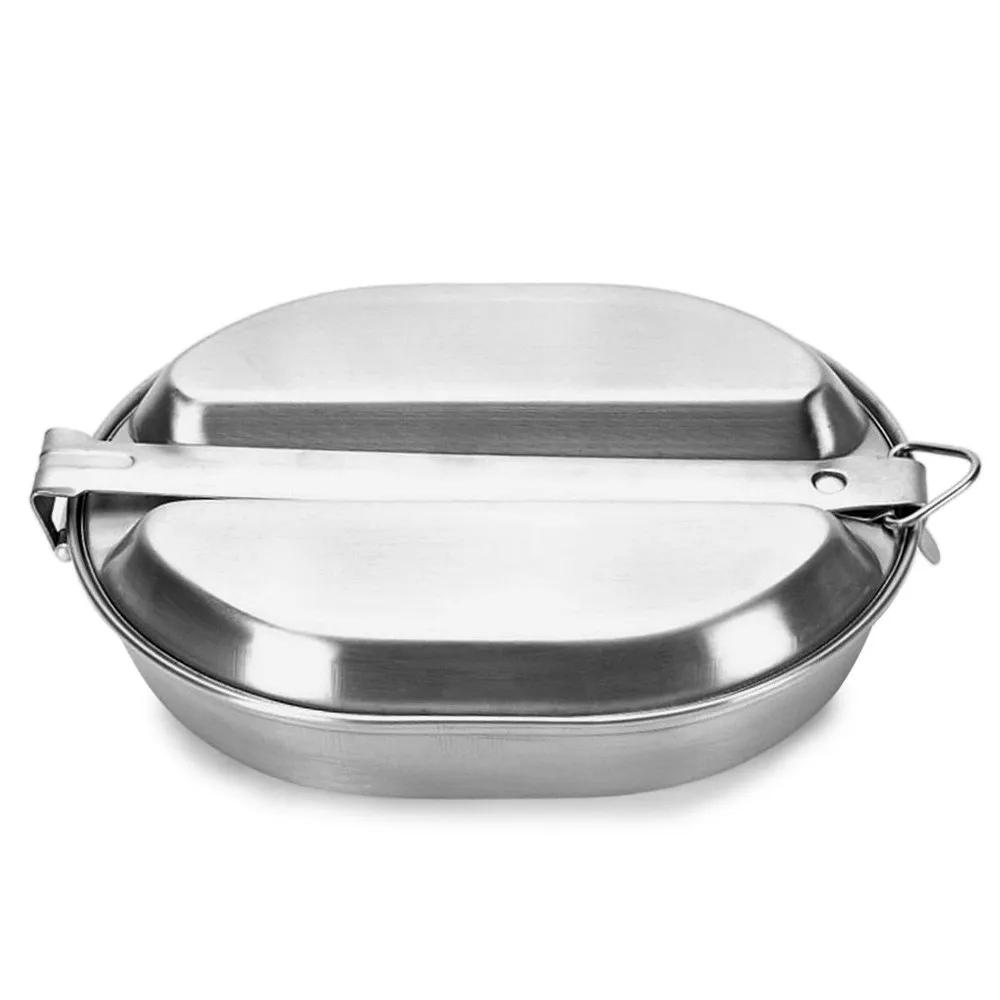 2-IN-1 Lunch Box Portable Pan Outdoor Lunch Tray Divided Food Container Lightweight Steel Food Bento
2-IN-1 Lunch Box Portable Pan Outdoor Lunch Tray Divided Food Container Lightweight Steel Food Bento