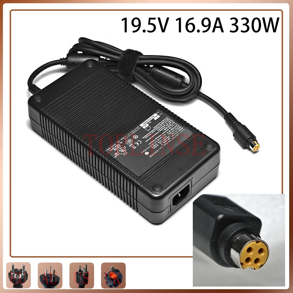 19.5V 16.9A 330W AC Adapter For MSI GT80 GT80S GT73VR GT62VR SERIES GAMING Laptop Adapter Clevo P775DM3 A17-330P2A
19.5V 16.9A 330W AC Adapter For MSI GT80 GT80S GT73VR GT62VR SERIES GAMING Laptop Adapter Clevo P775DM3 A17-330P2A
