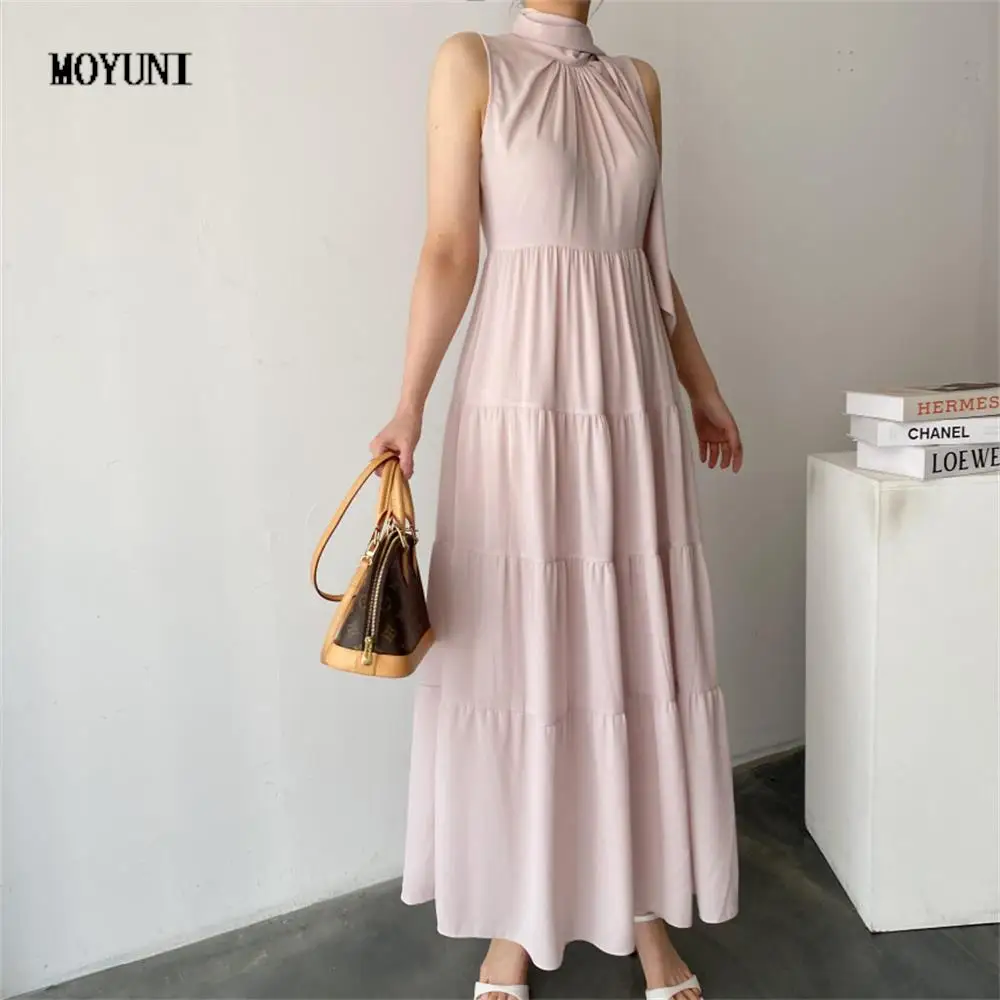 Moyuni cute Summer Sleeveless Dress Slim-Fit Women Sexy Lace Up New 2022 Solid Casual High Street Fashion Work Wear Party Chic
Moyuni cute Summer Sleeveless Dress Slim-Fit Women Sexy Lace Up New 2022 Solid Casual High Street Fashion Work Wear Party Chic