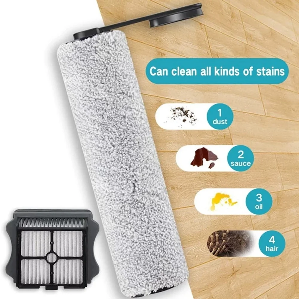 1 Set Replacement Brush Roller and Vacuum HEPA Filter for Tineco Floor ONE S5 Cordless Wet Dry Vacuum Cleaner
1 Set Replacement Brush Roller and Vacuum HEPA Filter for Tineco Floor ONE S5 Cordless Wet Dry Vacuum Cleaner