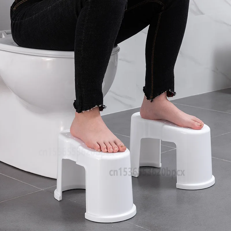 Стул для туалета ступенчатые стулья подставка ног нескользящий стул унитаза
