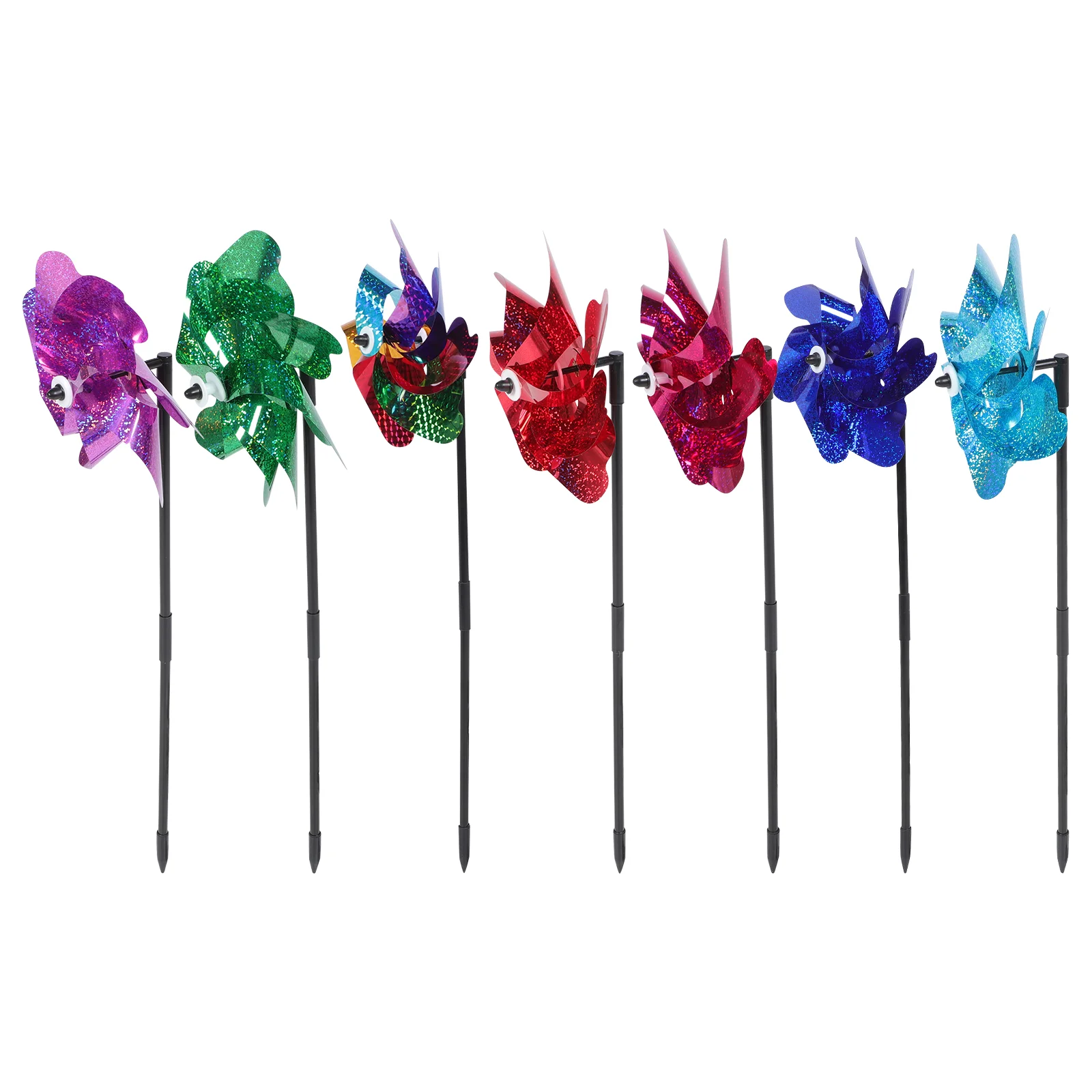 7pcs Windmills Windmill Bird Repeller Birds Repeller Scarer Decorative Pest Repellent for Garden Home
7pcs Windmills Windmill Bird Repeller Birds Repeller Scarer Decorative Pest Repellent for Garden Home