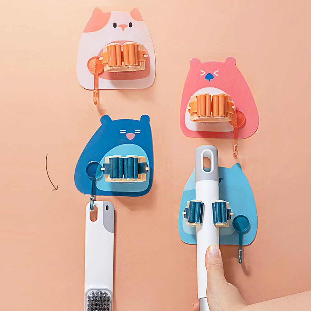 3pcs Mop Holder Bathroom KitchenStorage rack No Punch Mop Clip Home Plastic Wall Mount Cute Cartoon Strong Seamless Mop Chuck
3pcs Mop Holder Bathroom KitchenStorage rack No Punch Mop Clip Home Plastic Wall Mount Cute Cartoon Strong Seamless Mop Chuck