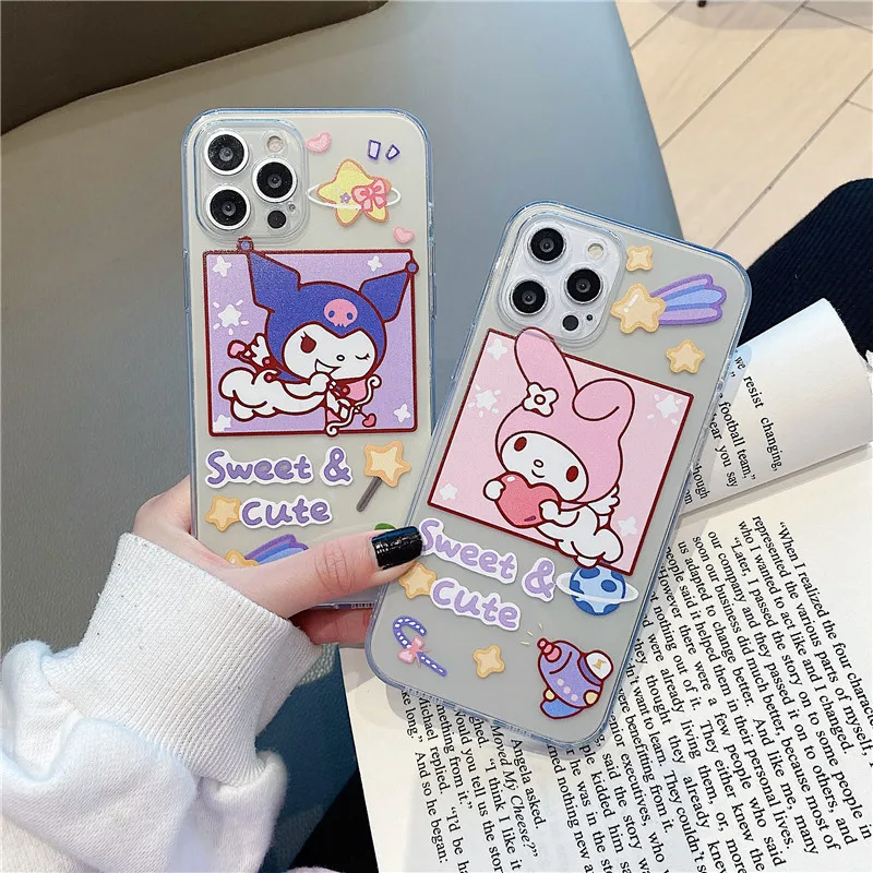 Sanrio Kawaii Kuromi Mymelody мобильный телефон чехол для Iphone мобильный телефон Прозрачный мобильный телефон защитный чехол все включено
Sanrio Kawaii Kuromi Mymelody мобильный телефон чехол для Iphone мобильный телефон Прозрачный мобильный телефон защитный чехол все включено