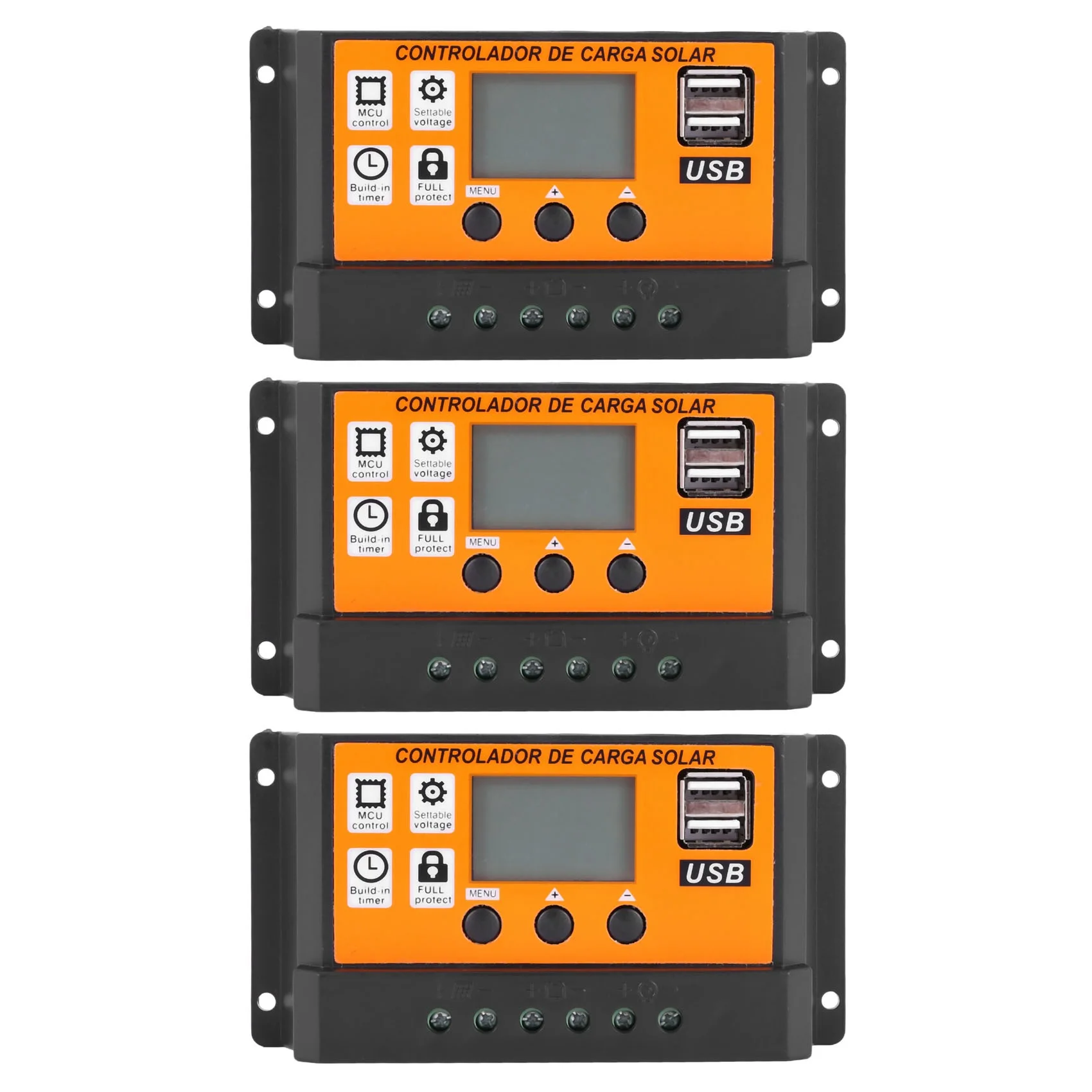 3X 100A MPPT Solar Panel Regulator Charge Controller Auto Focus Tracking 12V/24V
3X 100A MPPT Solar Panel Regulator Charge Controller Auto Focus Tracking 12V/24V
