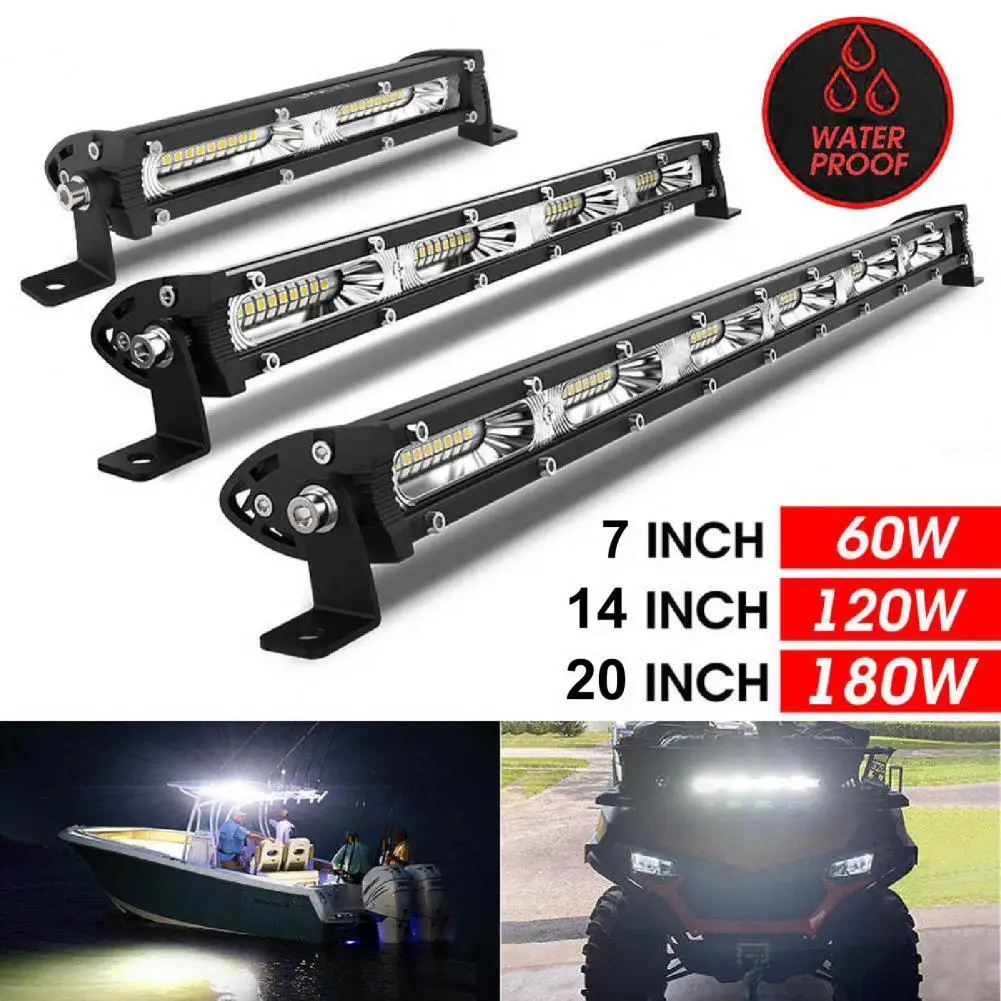 DC 12v-24v Led Work Light Bar Floods Spot Offroad 4wd Car Suv Driving Fog Lamp For Car Lamps Led Strip Light Automotive Goods
DC 12v-24v Led Work Light Bar Floods Spot Offroad 4wd Car Suv Driving Fog Lamp For Car Lamps Led Strip Light Automotive Goods
