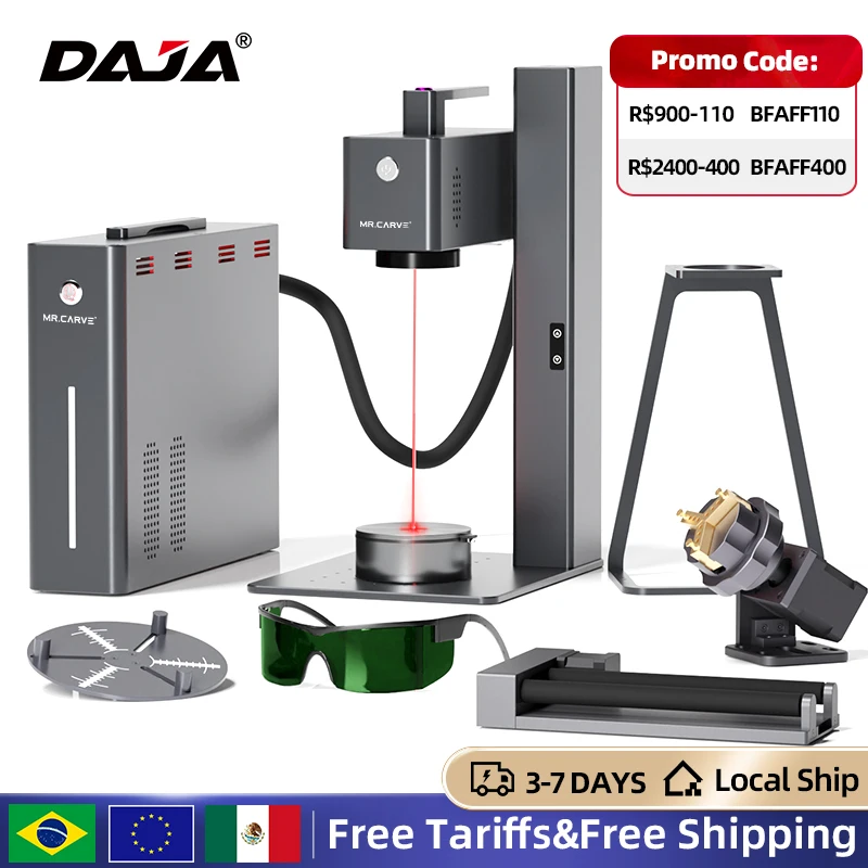 MR.CARVE C2 C2SFiber Laser Marking Machine 20W Handheld Auto Focus Electric Lifting Engrave All Metal Ring Bottle Plastic
MR.CARVE C2 C2SFiber Laser Marking Machine 20W Handheld Auto Focus Electric Lifting Engrave All Metal Ring Bottle Plastic