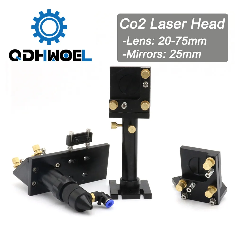 CO2 Laser Head Integrative Mirror Mounts Set for Laser Focal Lens 20mm-75mm&Reflective 25mm
CO2 Laser Head Integrative Mirror Mounts Set for Laser Focal Lens 20mm-75mm&Reflective 25mm