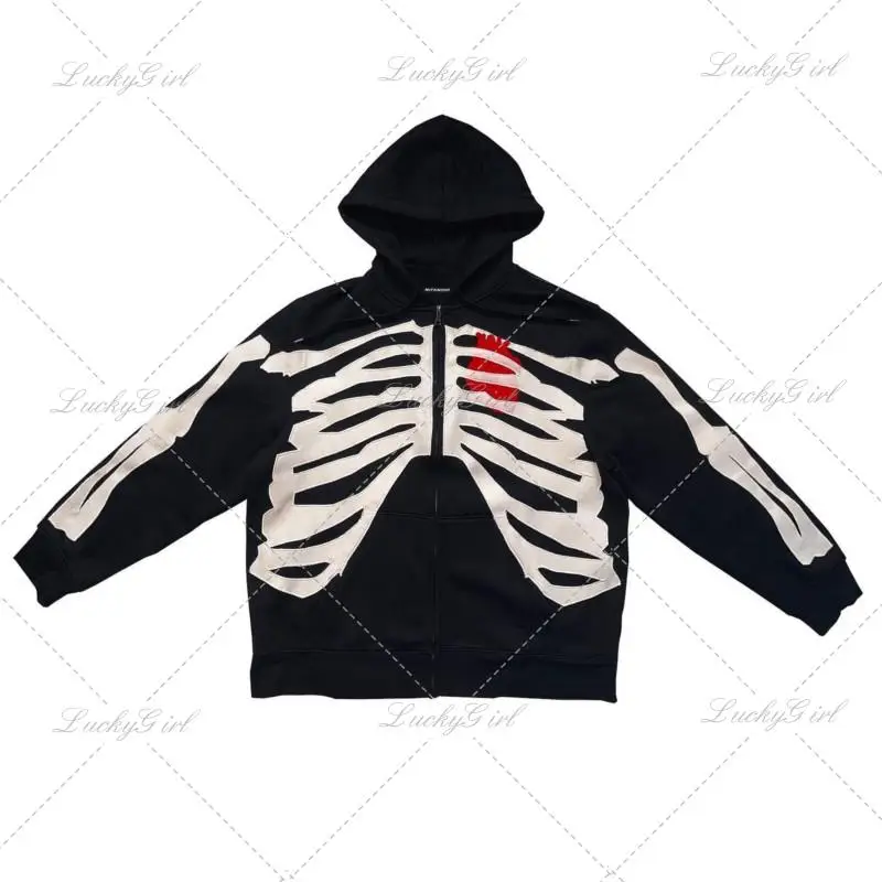Embroidered Skull Hoodie Y2K Clothing Hoodie Sweatshirt Streetwear Aesthetic Skeleton Hip Hop Punk Jacket Gothic Zip Cardigan
Embroidered Skull Hoodie Y2K Clothing Hoodie Sweatshirt Streetwear Aesthetic Skeleton Hip Hop Punk Jacket Gothic Zip Cardigan