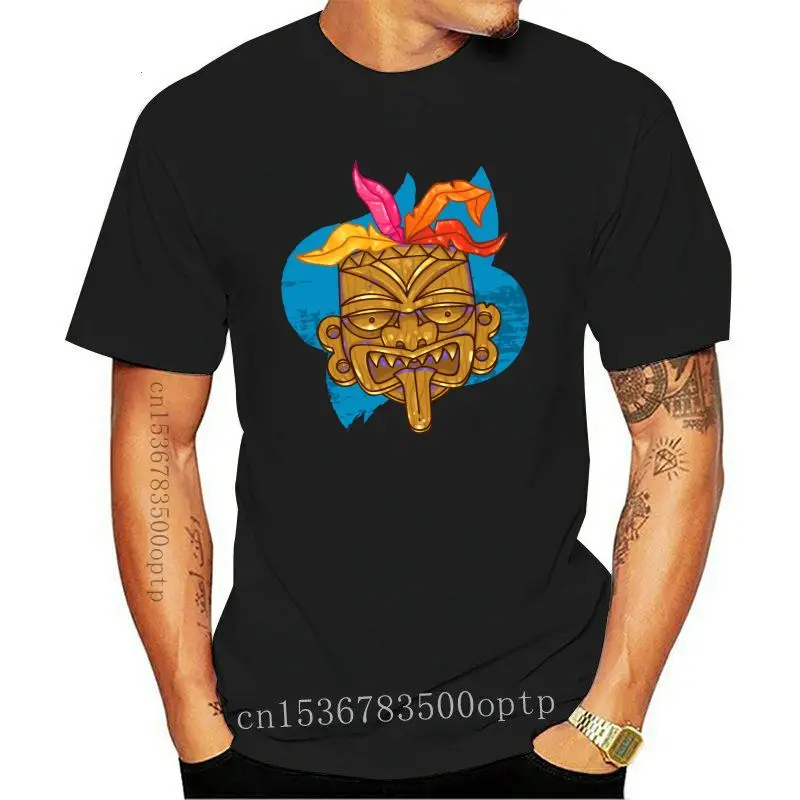 Camisetas de diseño divertido para hombre, camisetas de fiesta, ropa morada con estampado de máscara de tótem Tribal, 100% algod
Camisetas de diseño divertido para hombre, camisetas de fiesta, ropa morada con estampado de máscara de tótem Tribal, 100% algod