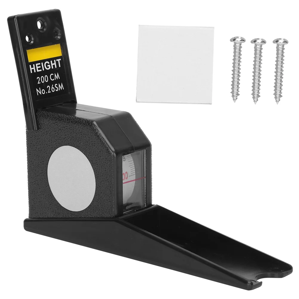 2 Meters Height Stature Meter Retractable Measuring Tape Ruler Metal Measuring Tool (Black) Measuring Tool Measuring Tool
2 Meters Height Stature Meter Retractable Measuring Tape Ruler Metal Measuring Tool (Black) Measuring Tool Measuring Tool
