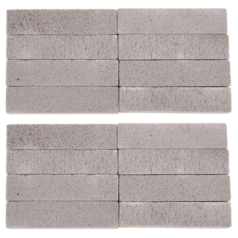 16 Pieces Pumice Stones For Cleaning Pumice Scouring Pad Grey Pumice Stick Cleaner For Removing Toilet Bowl Ring Bath
16 Pieces Pumice Stones For Cleaning Pumice Scouring Pad Grey Pumice Stick Cleaner For Removing Toilet Bowl Ring Bath
