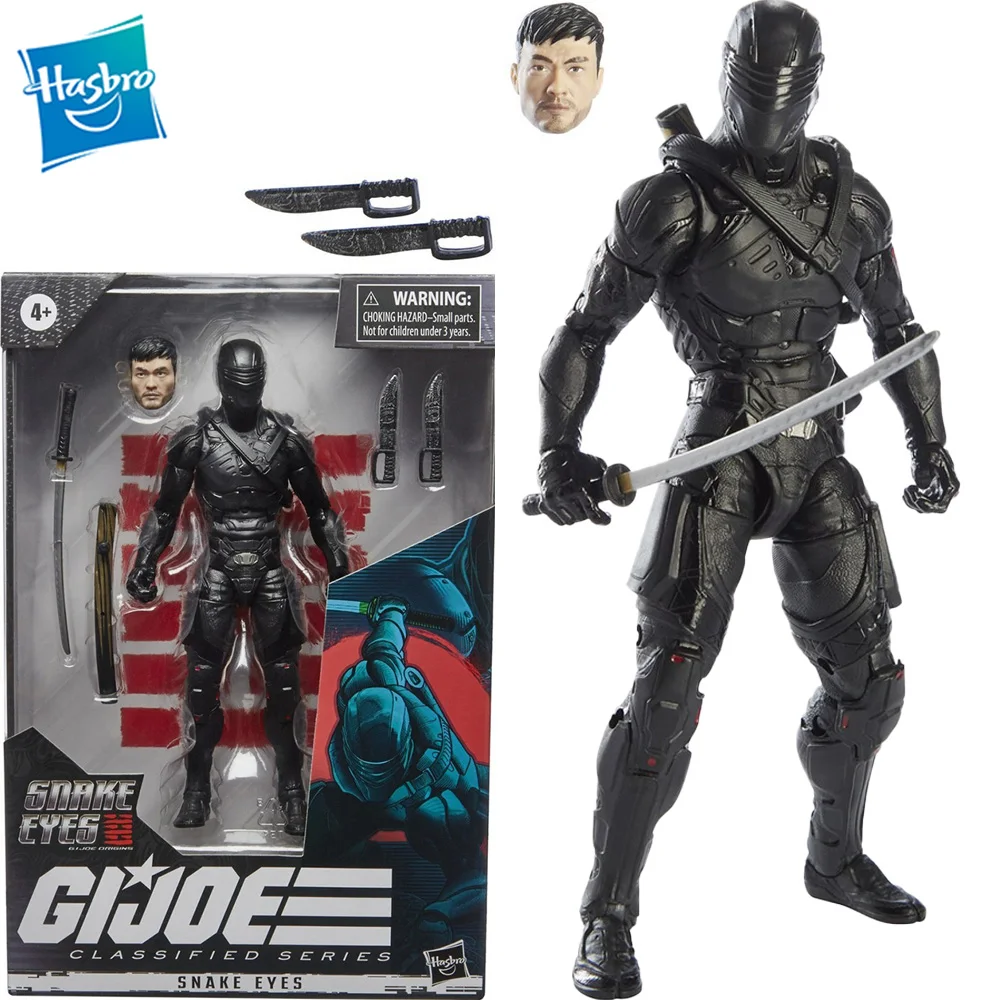 In Stock Hasbro G.i. Joe Classified Series Snake Eyes 6-Inch Action Figure Collection Model Original Toy Gift E8515
In Stock Hasbro G.i. Joe Classified Series Snake Eyes 6-Inch Action Figure Collection Model Original Toy Gift E8515