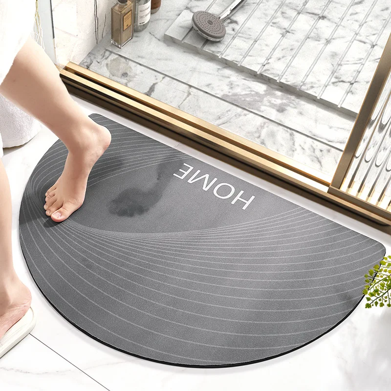 Room Decor Aesthetic New Semi-circular Household Toilet Door Water Absorption Floor Mat Enter The Bedroom Foot Bathroom
Room Decor Aesthetic New Semi-circular Household Toilet Door Water Absorption Floor Mat Enter The Bedroom Foot Bathroom