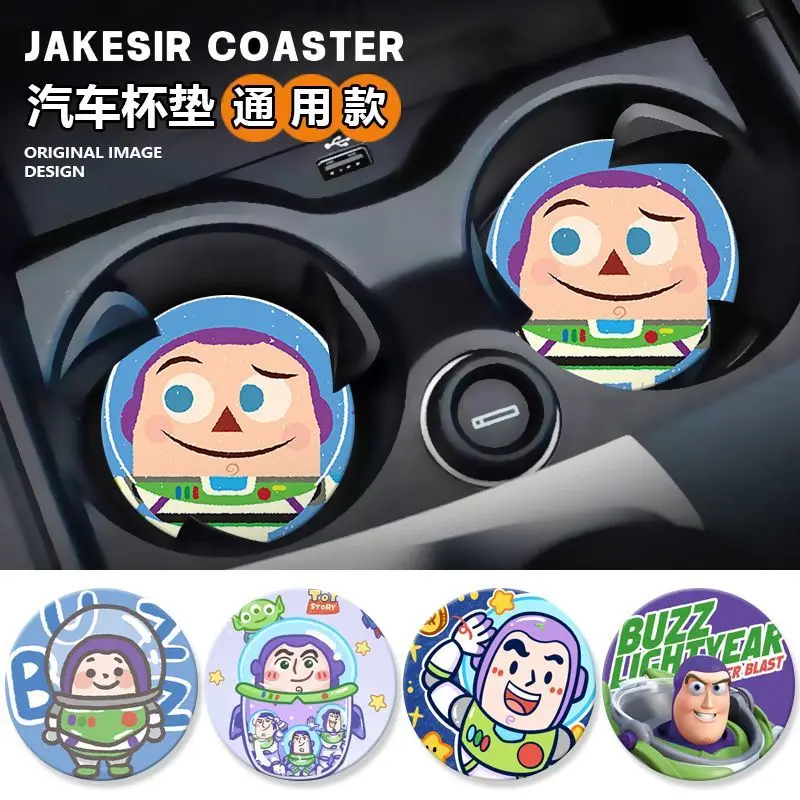 Buzz Lightyear men and women new cute funny creative cartoon pattern car general decorative ornaments anti-slip water coaster
Buzz Lightyear men and women new cute funny creative cartoon pattern car general decorative ornaments anti-slip water coaster