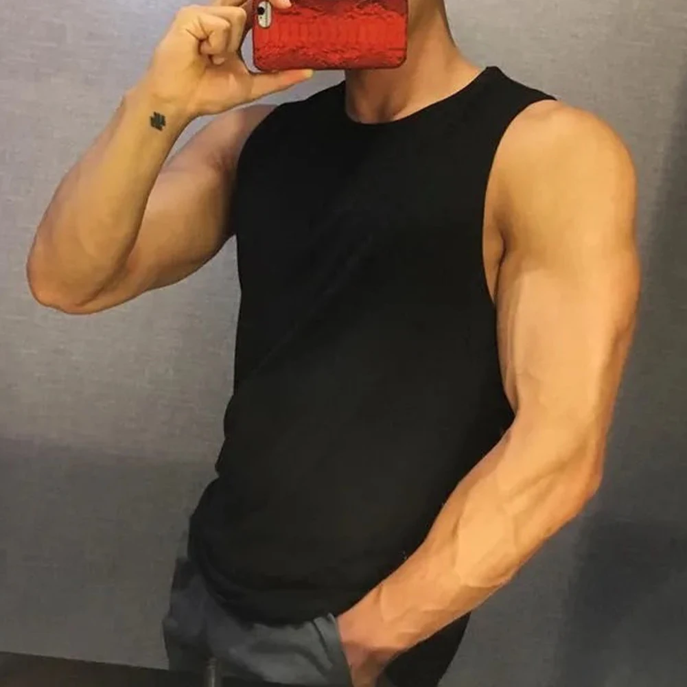 Tank Top Men Muscle Gym Sleeveless Undershirt Plain T-Shirts Tee A-Sports Shirt Wrestling Fitness Breathable Gyms Clothing Vests
Tank Top Men Muscle Gym Sleeveless Undershirt Plain T-Shirts Tee A-Sports Shirt Wrestling Fitness Breathable Gyms Clothing Vests