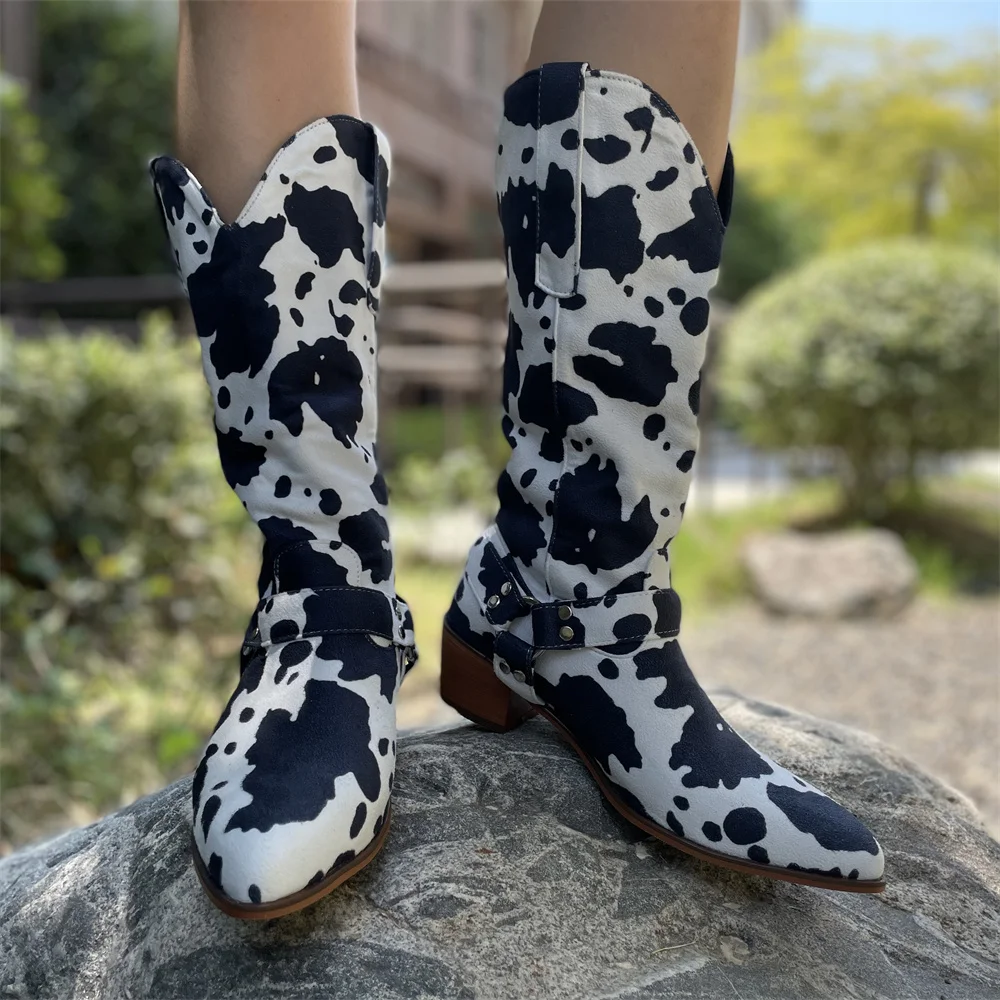 Модные Роскошные элегантные ковбойские сапоги IPPEUM в западном стиле для женщин 2022, с острым носком, из искусственной замши, Дамская обувь на среднем каблуке
Модные Роскошные элегантные ковбойские сапоги IPPEUM в западном стиле для женщин 2022, с острым носком, из искусственной замши, Дамская обувь на среднем каблуке