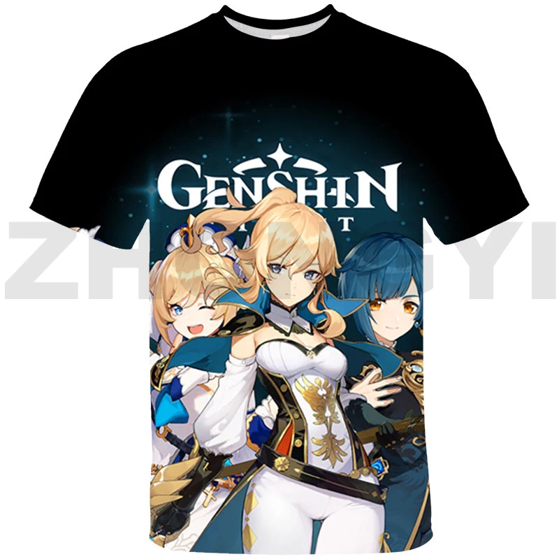 Kpop 3D Anime Genshin Impact Tshirt Top Women Kids Tee T-shirt Teenager Graphic T Shirt Female Streetwear Harajuku
Kpop 3D Anime Genshin Impact Tshirt Top Women Kids Tee T-shirt Teenager Graphic T Shirt Female Streetwear Harajuku