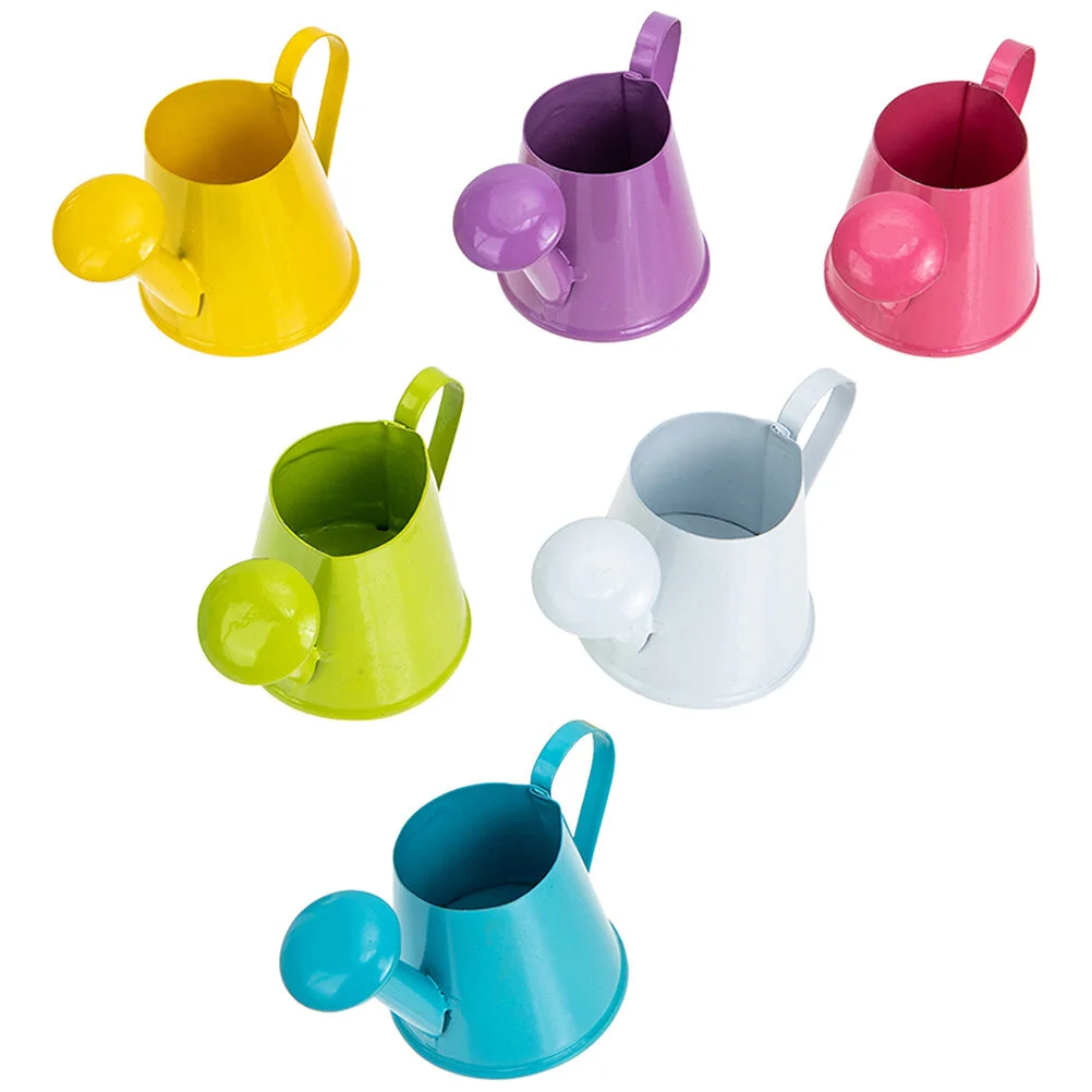 6 Pcs Decorations Watering Bucket Kid Can Keg Pots Indoor Plants Flower Iron Child Kids Toy
6 Pcs Decorations Watering Bucket Kid Can Keg Pots Indoor Plants Flower Iron Child Kids Toy
