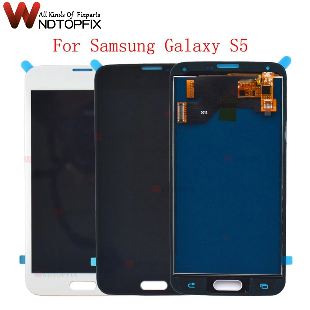 

5.1" For Samsung Galaxy S5 LCD G900F G900I G900M G900A G900W8 Display Touch Screen Digitizer Assembly Replace For Samsung S5 LCD