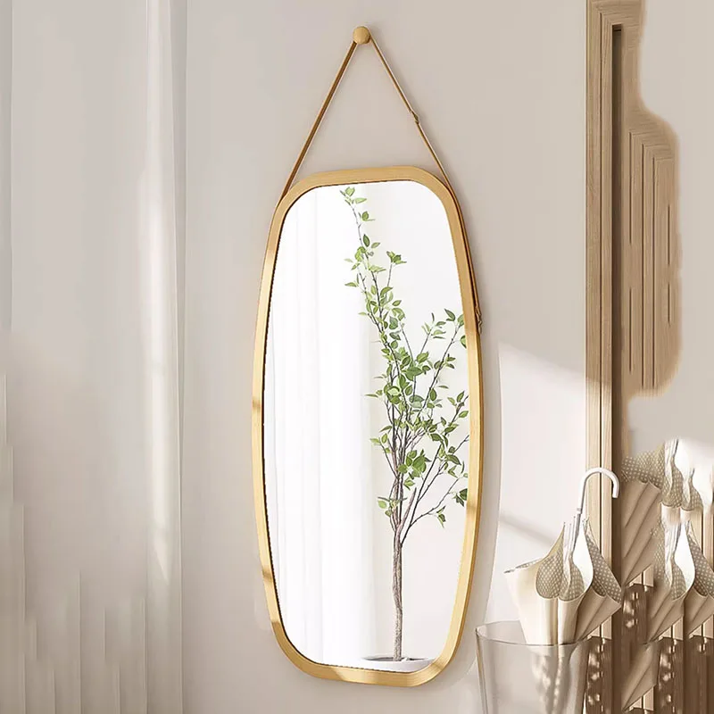 Irregular Nordic Mirrors Hanging Bedroom Large Korean Mirrors Makeup Gold Frame Decoracion Para El Hogar Home Accessories
Irregular Nordic Mirrors Hanging Bedroom Large Korean Mirrors Makeup Gold Frame Decoracion Para El Hogar Home Accessories
