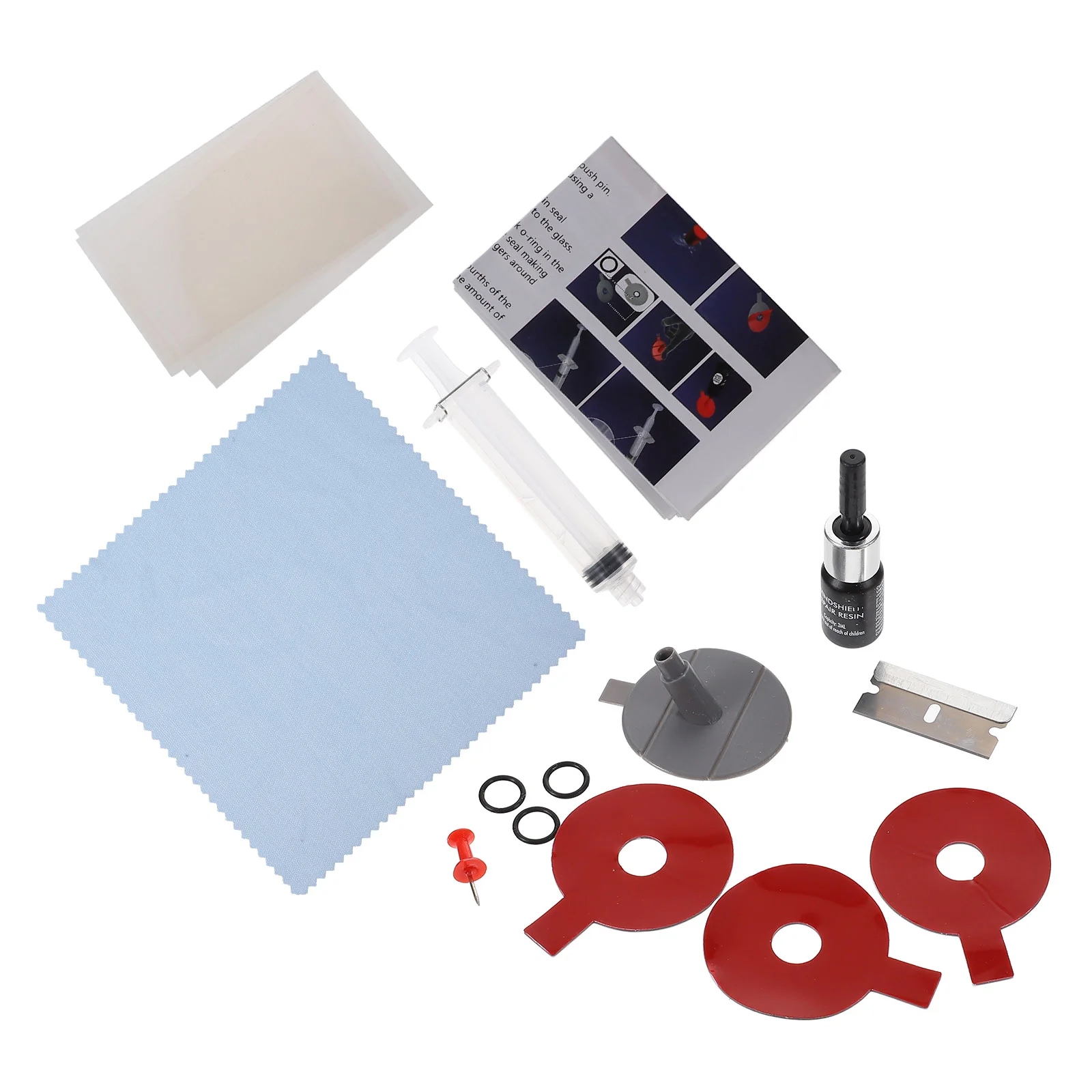 Repair Fluid Set Auto Repairing Replenisher Car Glass Tool Windshield Vehicle Kit
Repair Fluid Set Auto Repairing Replenisher Car Glass Tool Windshield Vehicle Kit
