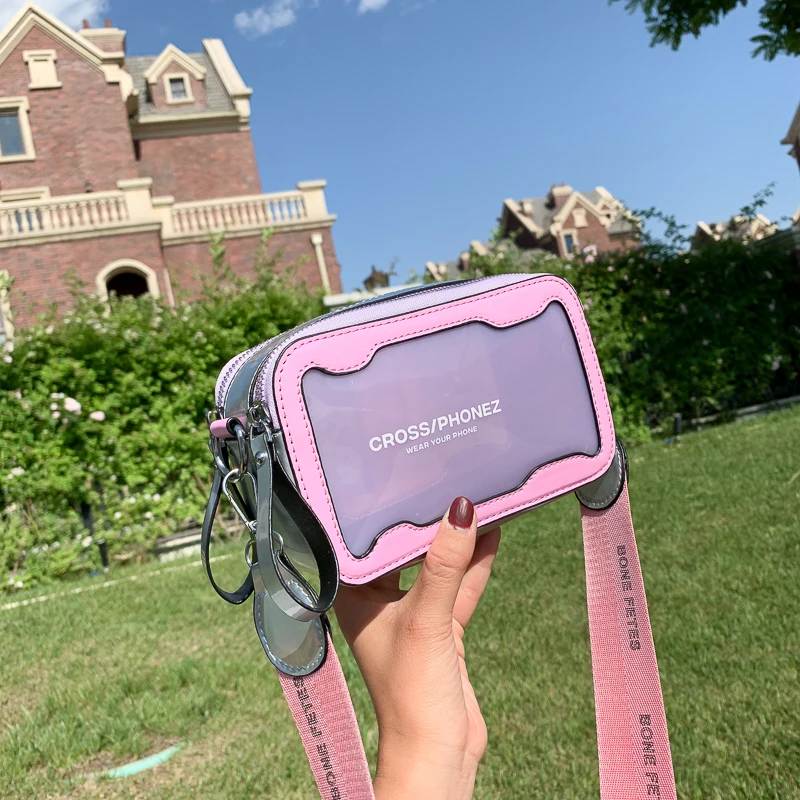 Women's Bags Spring Summer 2022 Trend Bags Pvc Transparent Handbags Colorful Jelly Hand Bags Widen Strap Cross Body Bag Side Bag
Women's Bags Spring Summer 2022 Trend Bags Pvc Transparent Handbags Colorful Jelly Hand Bags Widen Strap Cross Body Bag Side Bag