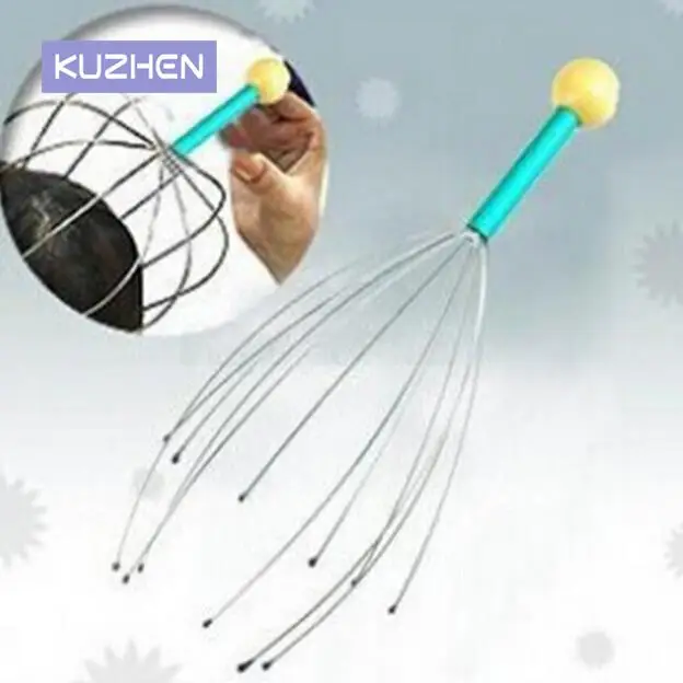 1PC Head Scalp Neck Massage Release Stress Claw Octopus-shaped Massager Flexible Stainless Steel Fingers Easy Use Head Massager
1PC Head Scalp Neck Massage Release Stress Claw Octopus-shaped Massager Flexible Stainless Steel Fingers Easy Use Head Massager