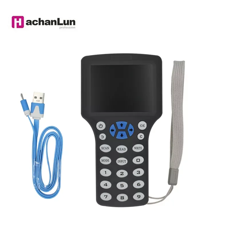 New IC/ID RFID Reader Smart Card Writer Full Frequency Encryption Decryption Replicator CUID FUID Copier Tag Duplicator
New IC/ID RFID Reader Smart Card Writer Full Frequency Encryption Decryption Replicator CUID FUID Copier Tag Duplicator